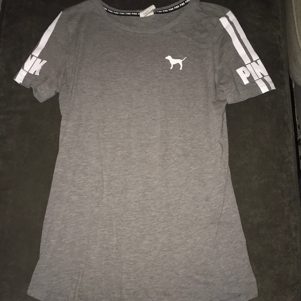 Size small grey PINK short sleeve